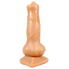 Animalorny Gode Dog Cock 12 x 4cm Flesh